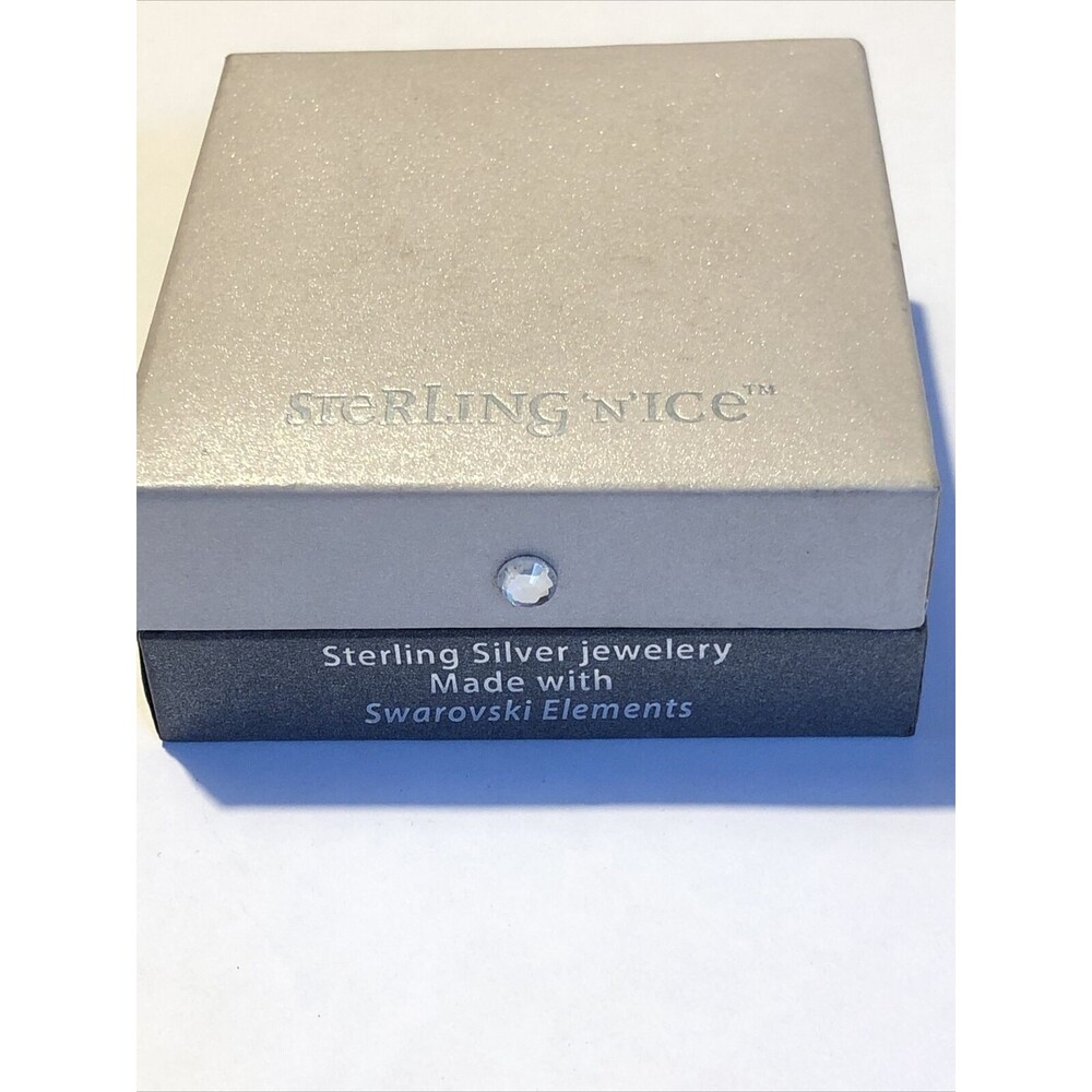 NWT - STERLING 'N' ICE 18" NECKLACE with SWAROVSKI ELEMENTS - Picture 5 of 7